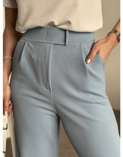 Bol Paça Pantolon -  Bebek Mavisi