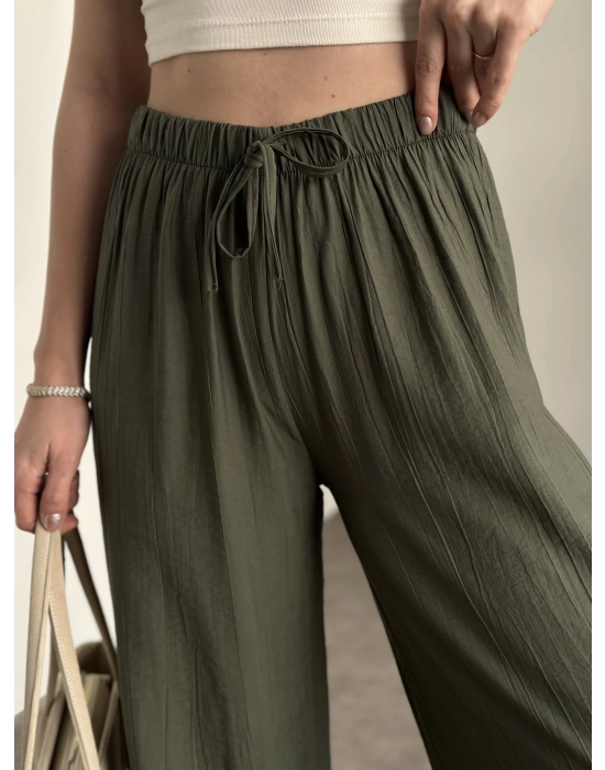 Şalvar Model Salaş Pantolon - Haki