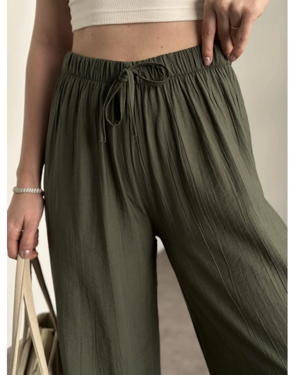 Şalvar Model Salaş Pantolon - Haki
